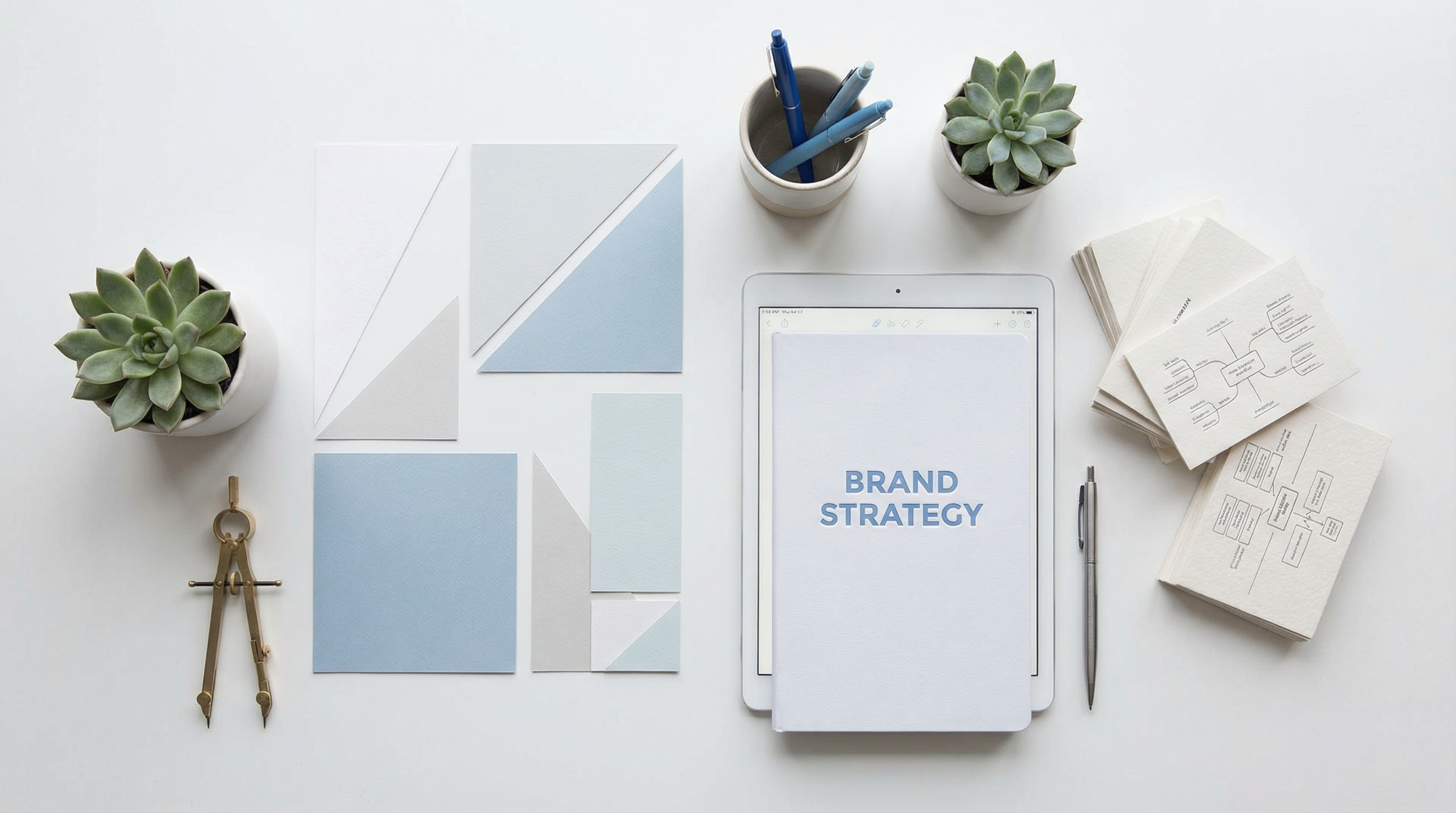 Brand strategy workspace